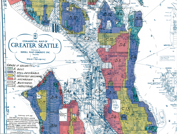 Photo courtesy of Seattle Curbed: Reliving Seattle’s redlining roots through Great Depression maps