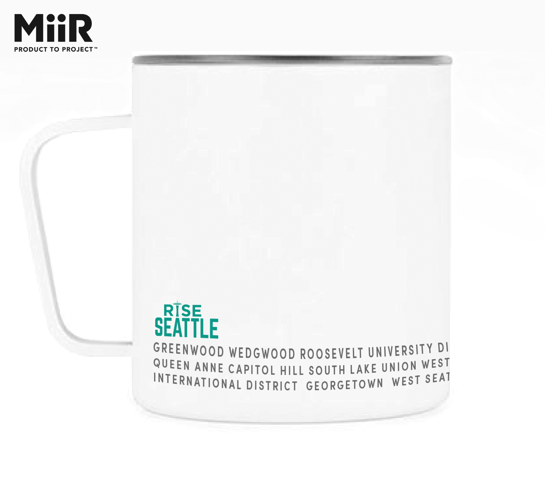 MiiR x Rise Seattle "Good Neighbor" 12-Oz Camp Cup