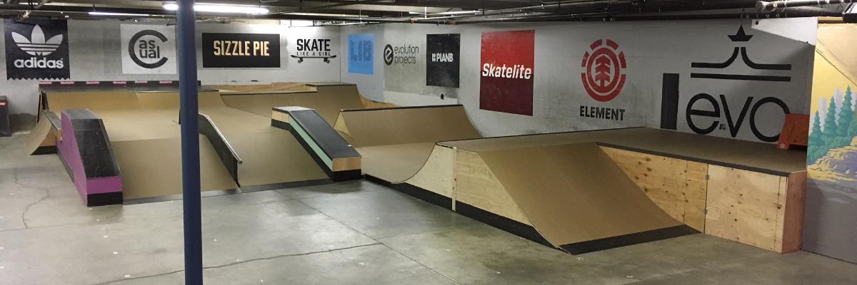 New All Together Skatepark ramp layout.